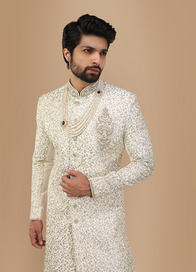 Manyavar hot sale kids sherwani